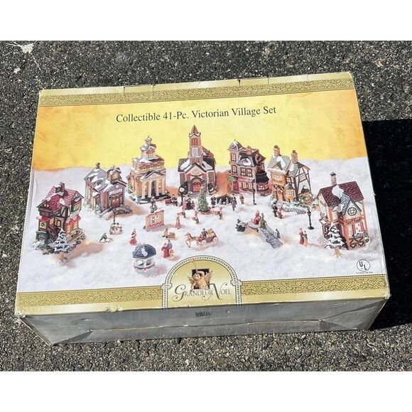 Vintage Grandeur Noel collectible 41 pics Victorian - Picture 1 of 12